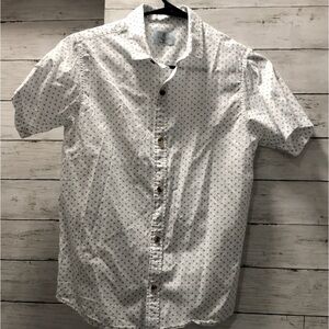 Class Club Big Boys 14/16 Short Sleeve Print Woven Shirt